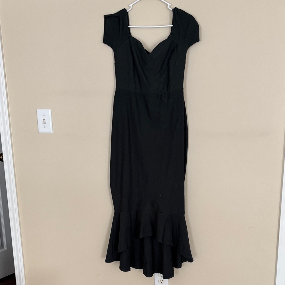Lulu's Chic Black High Low Dress